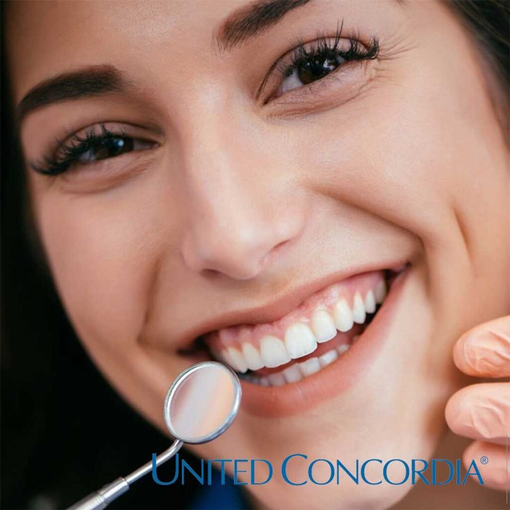 A military family member visiting Mission Dental Care, a dentist that takes United Concordia in Oceanside, CA.