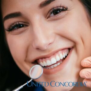 A military family member visiting Mission Dental Care, a dentist that takes United Concordia in Oceanside, CA.